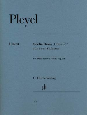 Pleyel, I J: Six Duets “op. 23”