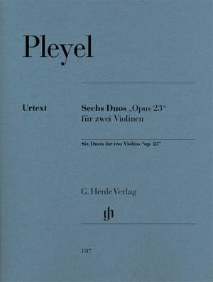 Pleyel, I J: Sechs Duos „op. 23“