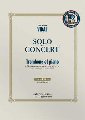Paul Antonin Vidal: Solo De Concert