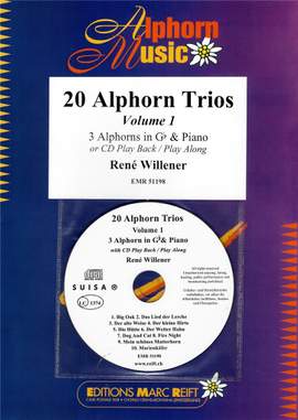 Rene Willener: 20 Alphorn Trios Volume 1