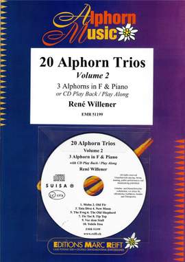 Rene Willener: 20 Alphorn Trios Volume 2