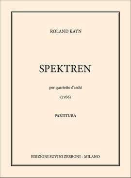 Roland Kayn: Spektren