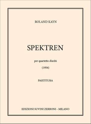 Roland Kayn: Spektren