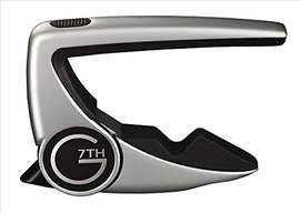 G7th Capo Performance 2 Classical Guitar - Silver