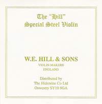 W. E. Hill Violin String E. Ball End. Medium