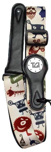 TGI Guitar Strap Aliens