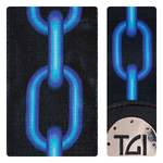 TGI Guitar Strap Blue Chain Product Image