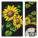 TGI Guitar Strap Sunflowers Product Image
