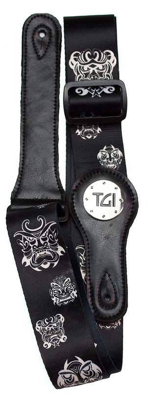 TGI Guitar Strap Warrior Mask