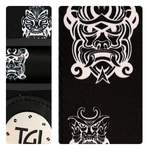 TGI Guitar Strap Warrior Mask Product Image