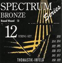 Thomastik Spectrum Bronze SET 12 String. Gauge 0.011 - TIN PLATED
