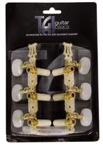 TGI Machineheads. Classical 3 in a Line. Lyra Style. Gold Product Image