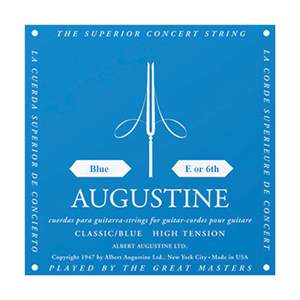 Augustine Blue Label E (Low) Classical Guitar String