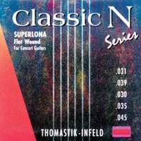 Thomastik Classical Guitar Strings - Classic N SET. Flatwound. Regular Tension.