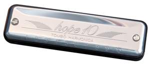 Tombo Harmonica Hope 10 hole Diatonic B