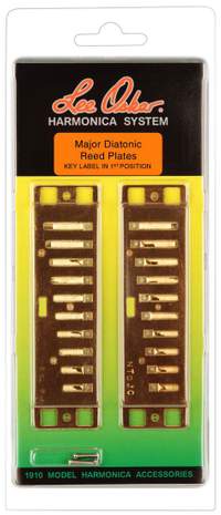 Lee Oskar Reed Plate Major Diatonic F