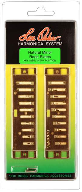 Lee Oskar Reed Plate Natural Minor B Flat