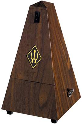 Wittner Metronome. Plastic. Walnut Colour.