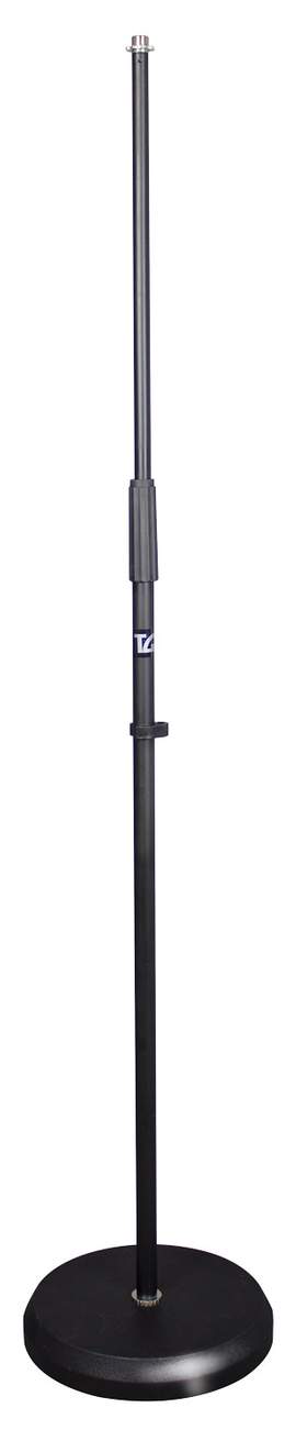 TGI Microphone Stand. Straight. Round Heavy Base.