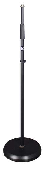 TGI Microphone Stand. Straight. Round Heavy Base. Product Image