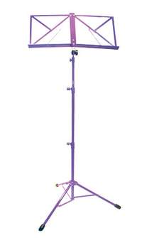 TGI Music Stand in Bag. Purple