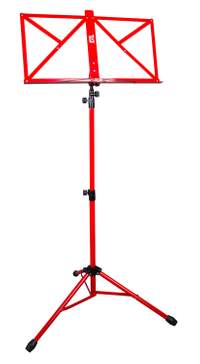 TGI Music Stand in Bag. Red