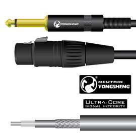 TGI Microphone Cable XLR-JACK 6m 20ft - Ultra-Core
