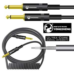 TGI Guitar Cable of Glory 6m 20ft - Straight/Coiled - Ultra-Core