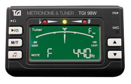 TGI Woodwind Brass Digital Tuner and Metronome with Clip On Mic.