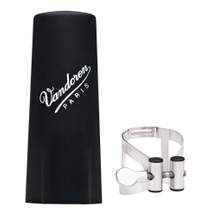 Vandoren Ligature & Cap Alto Clarinet Pewter M/O+Plastic