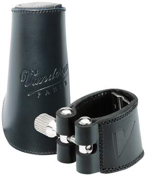 Vandoren Ligature & Cap Bass Clarinet Leather and Leather Cap