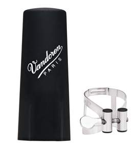 Vandoren Ligature & Cap Bb Clarinet Pewter M/O+Plastic