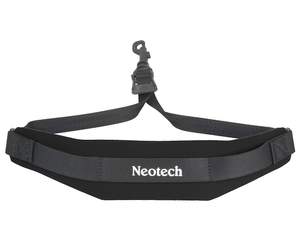 Neotech Soft Sax Strap Black Regular - Swivel Hook