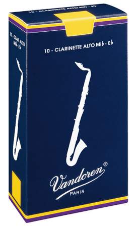 Vandoren Alto Clarinet Reeds 1.5 Traditional (10 BOX)