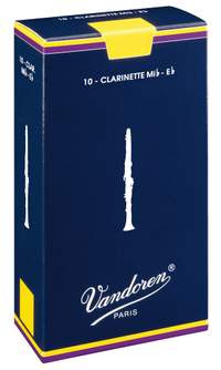Vandoren Eb Clarinet Reeds 1 Traditional (10 Box)