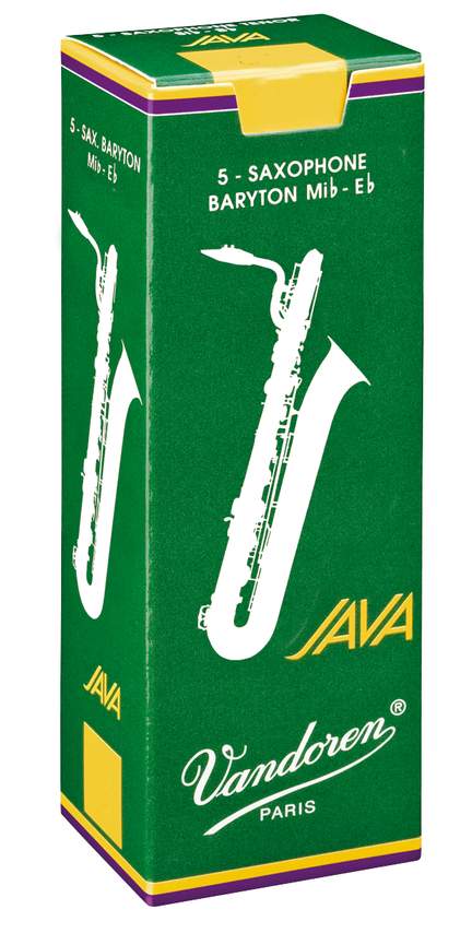 Vandoren Baritone Sax Reeds 2.5 Java (5 BOX)