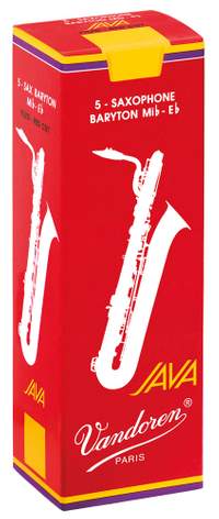 Vandoren Baritone Sax Reeds 3.5 Java Red (5 BOX)