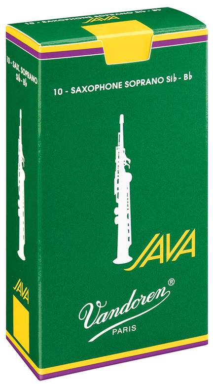 Vandoren Soprano Sax Reeds 2 Java (10 BOX)