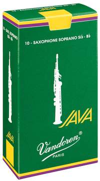 Vandoren Soprano Sax Reeds 2.5 Java (10 BOX)