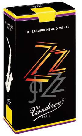 Vandoren Alto Sax Reeds 2.5 Jazz (10 BOX)