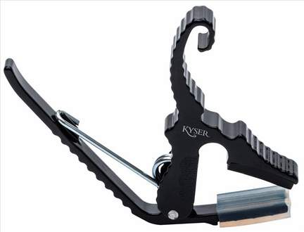 Kyser Capo Partial Acoustic Black