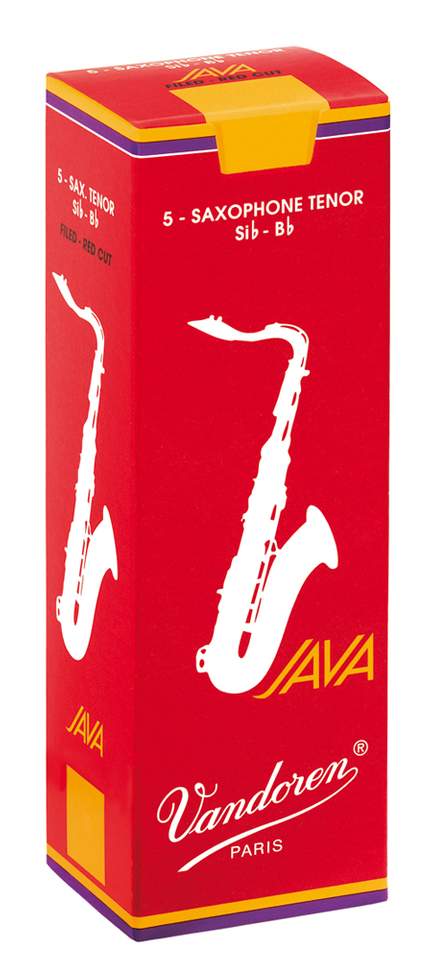 Vandoren Tenor Sax Reeds 3.5 Java Red (5 BOX)