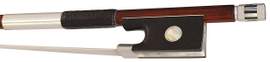 Hidersine Premium Violin Bow 1/2 Pernambuco Silver Mounted Round