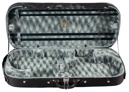 Hidersine Violin Case Double Wooden