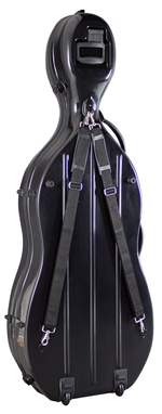 Hidersine Cello Case Fibreglass Black Product Image