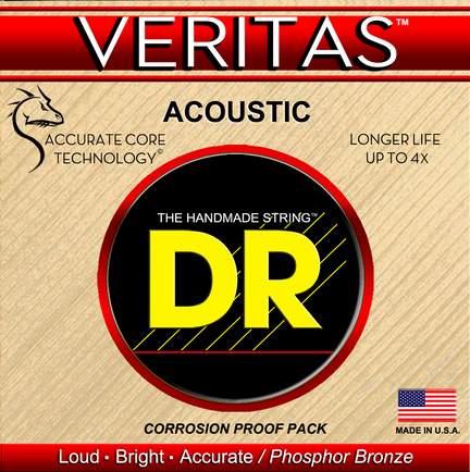 DR Strings Veritas Acoustic Light
