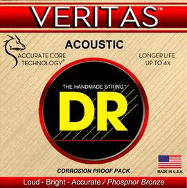 DR Strings Veritas Acoustic Medium - Light