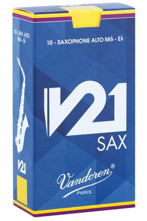 Vandoren Alto Sax Reeds 2.5 V21 (10 BOX)