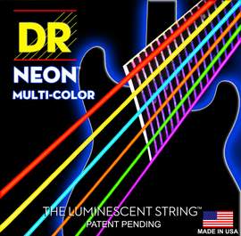 DR Strings Hi-Def Neon Orange Electric Heavy