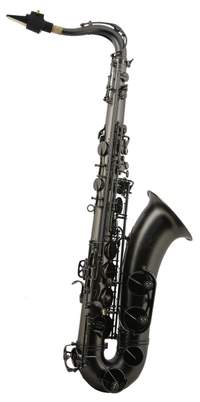 Trevor James SR Tenor Sax Outfit - Black Frosted. Black Keys